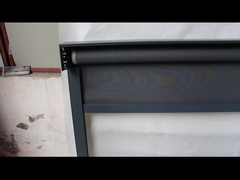 Kit de sombreamento de rolos de toldo, bobina de nylon redondo, conector de alumínio, hardware de toldo