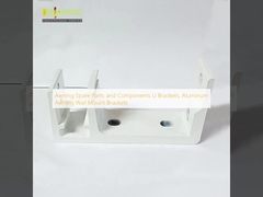 Partes sobressalentes e componentes de toldos U Brackets, Aluminium Wall Mount Brackets