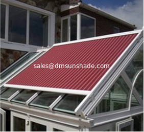 Skylight Motorised Retractable Awnings Aluminum Conservatory Canopy Awning