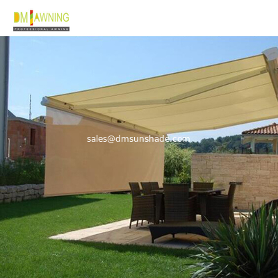 Full Cassette Retractable Awning Outdoor Durable Electric Automatic Motorized