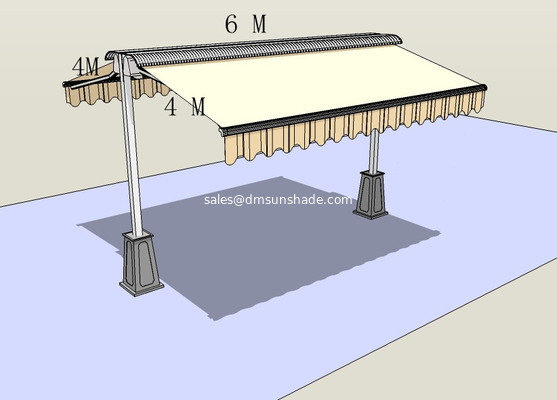 Alu Double Side Awning Strong Retractable Double Side Awning