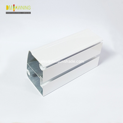 Aluminum Awning Components Retractable Awning Parts Awning Front Bar Power Coated