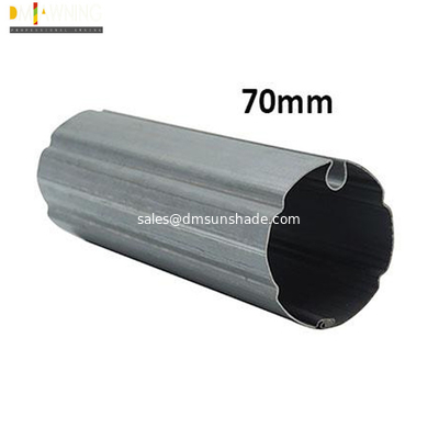 Partes de toldo Tubos de rolos galvanizados Tubos de rolos 70 mm 78 mm 100 mm Tubos de toldo