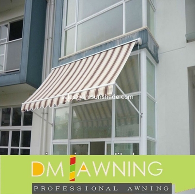 Área exterior vertical com braço retrátil para cortar a luz do sol para a janela Área de trabalho pesada com braço retrátil