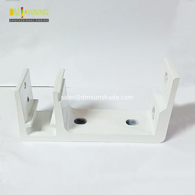 Partes sobressalentes e componentes de toldos U Brackets, Aluminium Wall Mount Brackets
