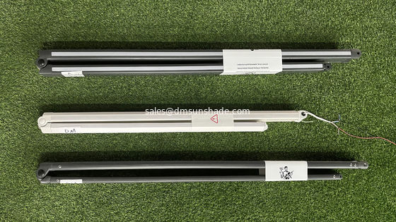Toldo Retrátil de Alumínio de Alta Qualidade com Braços Dobráveis de Aço para Toldo Cassete Completo