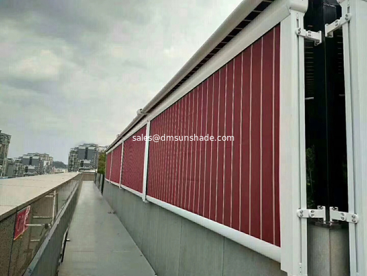 Toldo Retrátil Impermeável e Protetor Solar para Sombra de Varanda