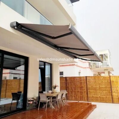 Carregamento pesado Full Cassette Awning Outdoor Custom Retrátil Motorizado Plegavel Braço Awning Cover