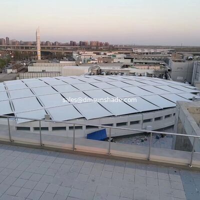 Toldo retrátil para solário, toldo retrátil para telhado de vidro, toldo retrátil personalizado para pátio e conservatório, proteção UV e isolamento térmico