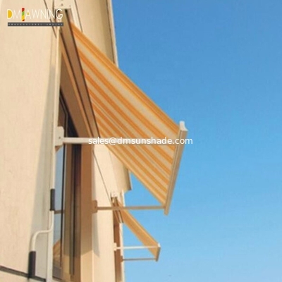 Manual Outdoor Drop Arm Remote Control Sun Awnings