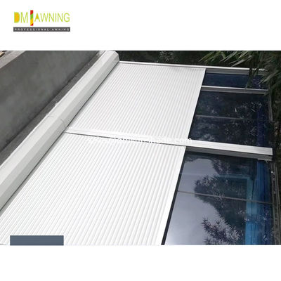 Cortinas de rolos de alumínio de 200*170 mm para janelas, portas e telhados